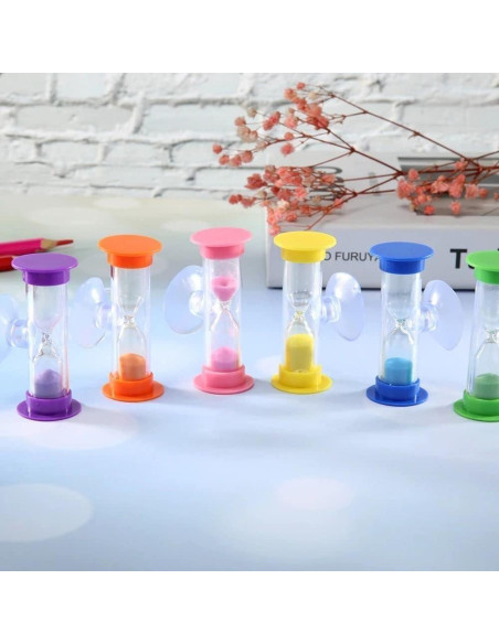 Temporizador de Arena Azul Wentoenapp 3 Minutos Decorativo