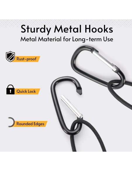 Barrera de coche para perros Rabbitgoo 90x100 cm con ganchos