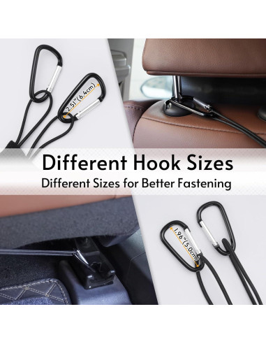 Barrera de coche para perros Rabbitgoo 90x100 cm con ganchos