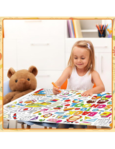 Póster Gigante para Colorear TAKEALLOKO 78.74 x 180.34 cm 2