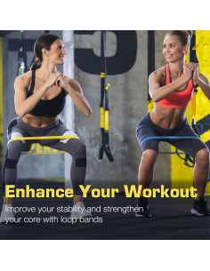 Set de 5 Bandas de Resistencia ProBody Pilates 30.48x5.08cm 2