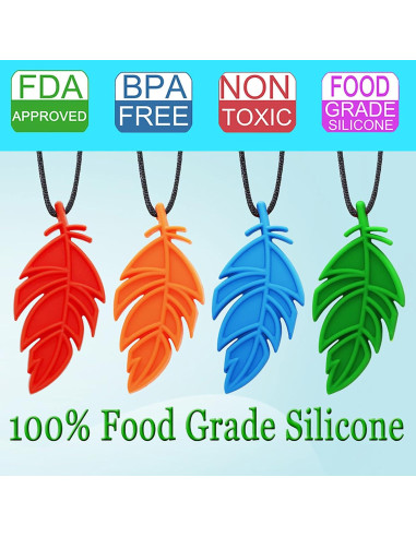 Collar Masticable Sensorial Atsky para Niños y Adultos - Silicona Segura