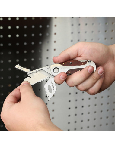 Cuchillo de Utilidad Sheffield 12525 2 Paquete con Cierre