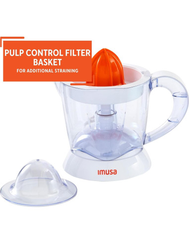 Exprimidor Eléctrico de Cítricos IMUSA 1006 ml Blanco