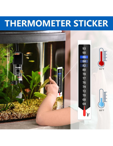 Calentador de Acuario FREESEA 25W Sumergible para Betta