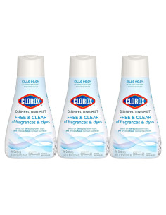 Recarga Mist Desinfectante Clorox Libre y Claro 414 ml x 3