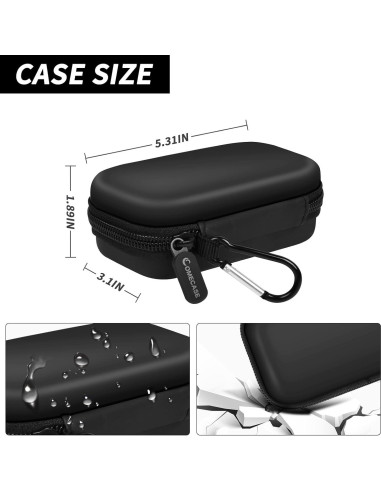 Funda de Almacenamiento para SSD SanDisk 1TB 2TB 4TB - Negra