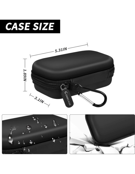 Funda de Almacenamiento para SSD SanDisk 1TB 2TB 4TB - Negra