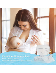 Protectores de Pezón de Silicona Médica 24mm para Lactancia 2