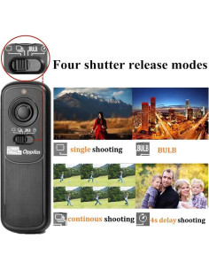 Disparador Remoto Inalámbrico Pixel RW-DC0 para Nikon Z8 Z9 D3 D4 D5 D6 2