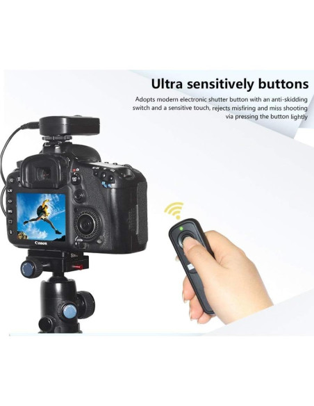 Disparador Remoto Inalámbrico Pixel RW-DC0 para Nikon Z8 Z9 D3 D4 D5 D6