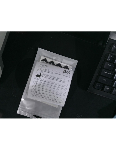 240 Esquinas de Foto Autoadhesivas Abeillo Negras 2x2cm