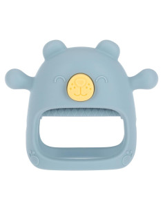 Mitón de Dentición Silicona Nuby Oso Azul 3+ Meses