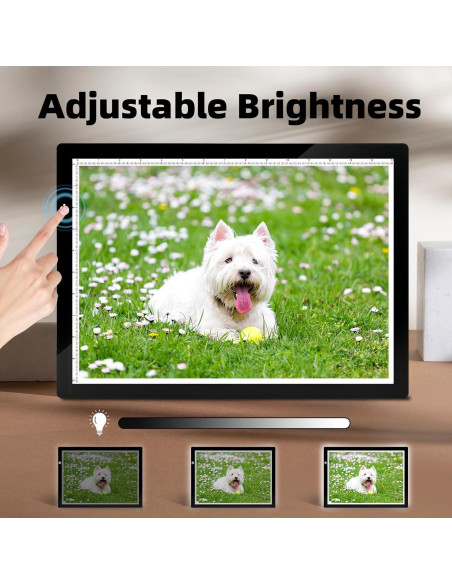 LooEooDoo A3 Luz Pad LED Ajustable para Arte y Esbozo