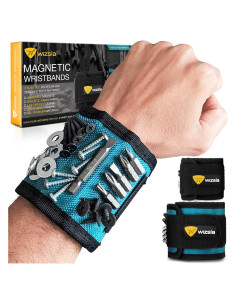 Juego de 2 Pulseras Magnéticas WIZSLA para Tornillos