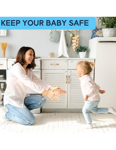 Kit de Cerraduras Magnéticas de Seguridad 2-Pack con Llave