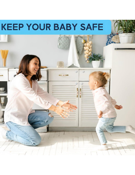 Kit de Cerraduras Magnéticas de Seguridad 2-Pack con Llave