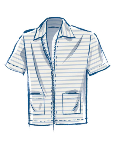 Kit de Patrón de Costura McCall's M8414 para Hombre Tallas 44-52