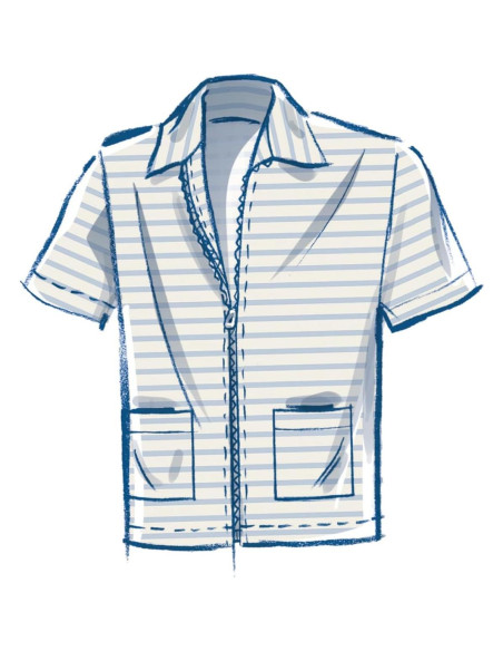 Kit de Patrón de Costura McCall's M8414 para Hombre Tallas 44-52