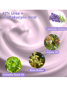 Crema de Urea 42% Charmonic con Ácido Salicílico 2% 160g 2