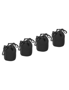 Bolsa para Lentes de Cámara PATIKIL Neopreno 4 Pcs 75x100mm