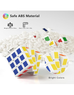 Paquete de 32 Mini Cubos de Rompecabezas TBFUNNY 3x3 para Niños 2