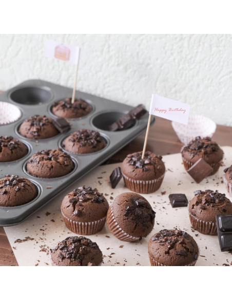 Forros de Cupcake Mini Cokiecan 1000 Pcs Blancos 3.18 cm