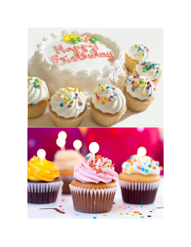 Forros de Cupcake Mini Cokiecan 1000 Pcs Blancos 3.18 cm