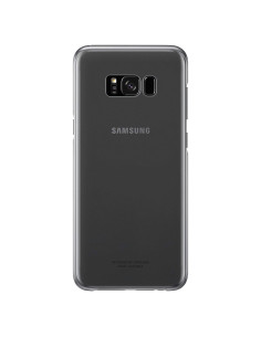 Funda Protectora Transparente Samsung Galaxy S8+ Negra