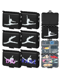 6 Organizadores de Accesorios para Cabello DoubleFill 12x10.3 cm