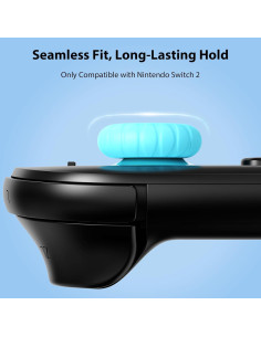 Empuñaduras de Pulgar Bibuks para Nintendo Switch 2 - 4 Pares 2