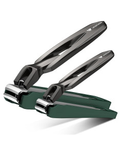 Cortauñas VANWIN 2-Pack Grande y Pequeño con Recolector