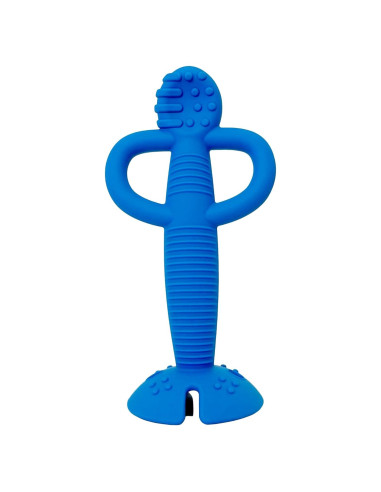 Cuchara de Entrenamiento Busy Baby BLUSPOON - Silicona Azul
