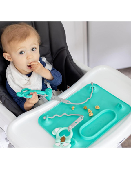 Cuchara de Entrenamiento Busy Baby BLUSPOON - Silicona Azul Cuchara de Entrenamiento Busy Baby BLUSPOON - Silicona Azul