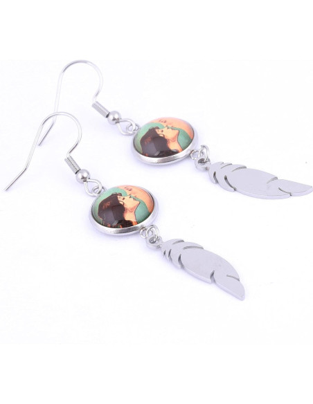 20 Piezas Base de Pendientes Reidgaller Acero Inoxidable 12mm