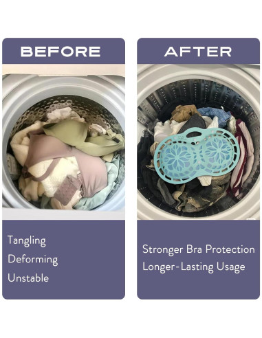 Saco de Lavandería Sablier de Silicona Verde para Sujetadores