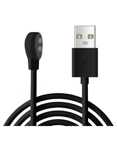Cable de Carga USB Magnético 6mm YiKaiEn 0.82m Negro