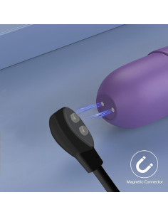 Cable de Carga USB Magnético 6mm YiKaiEn 0.82m Negro 2