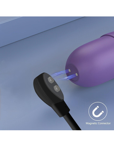 Cable de Carga USB Magnético 6mm YiKaiEn 0.82m Negro