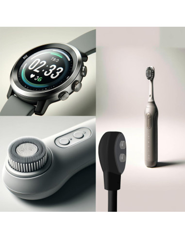 Cable de Carga USB Magnético 6mm YiKaiEn 0.82m Negro