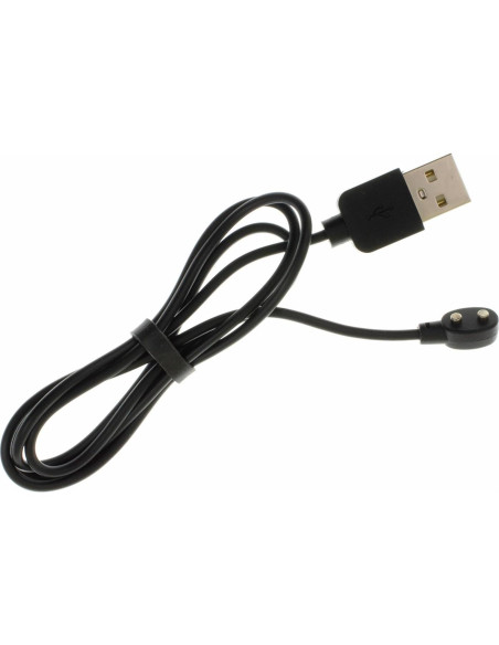 Cable de Carga USB Magnético 6mm YiKaiEn 0.82m Negro