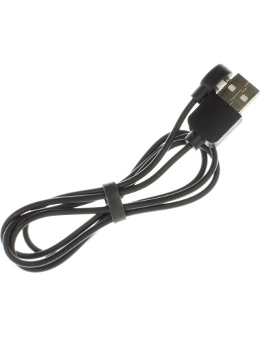Cable de Carga USB Magnético 6mm YiKaiEn 0.82m Negro