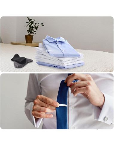 100 Clips de Cocodrilo de Plástico Transparente uxcell 36x11.2mm