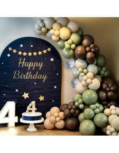 Globos de Fiesta Sowide 50 Piezas 30 cm Negros Verdes Grises