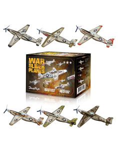 Paquete de 24 Aviones Planeadores JOYGOGO - 6 Diseños Diversos