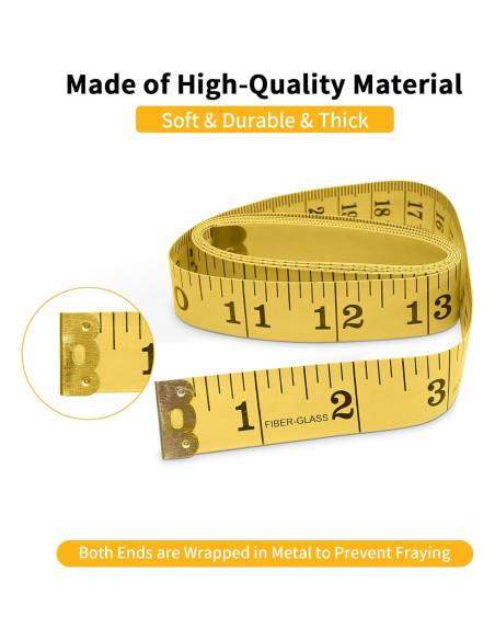 6 Paquetes Cinta Métrica Corporal Dombbfye 150 CM Multicolor 6 Paquetes Cinta Métrica Corporal Dombbfye 150 CM Multicolor