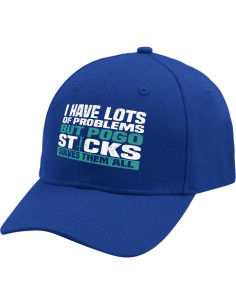 Sombrero de béisbol para mujeres Genérico Talla Única Azul 2