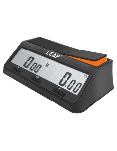 Reloj Digital de Ajedrez LEAP con Bonificación y Alarma
