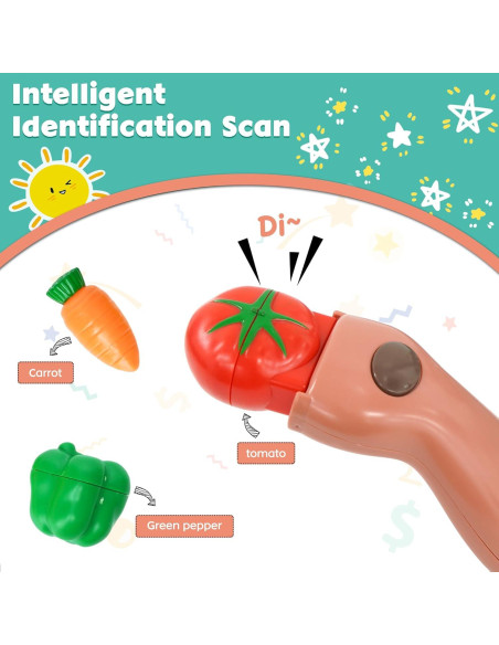 Caja Registradora de Juguete Ark Miido con Sonido y Accesorios