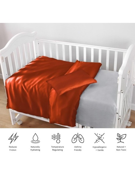 Funda de Edredón de Seda 100% Natural PROMEED Cuna Crepúsculo